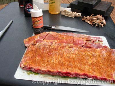 Coat generously with Dizzy Dust